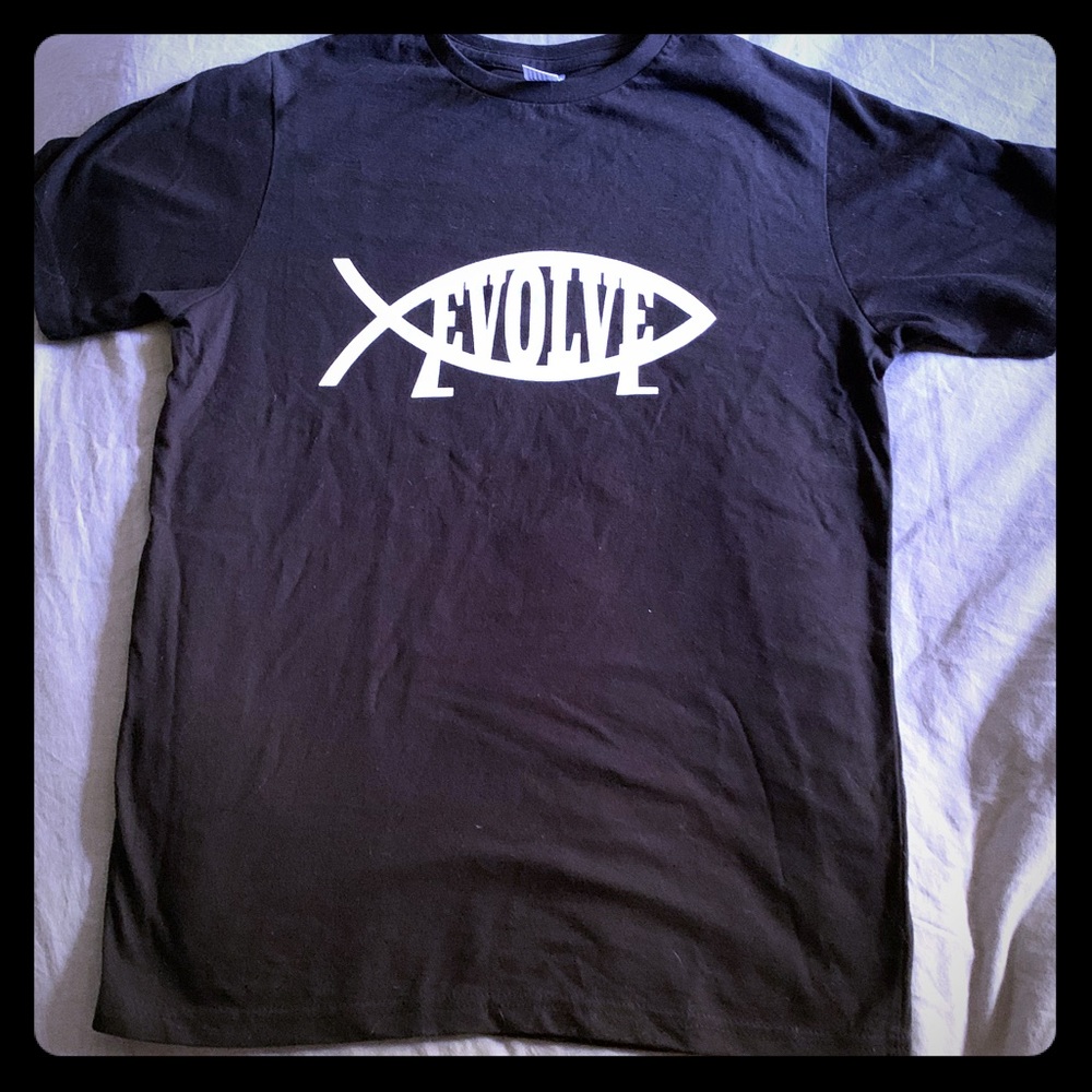 Evolve Darwin Fish Shirt